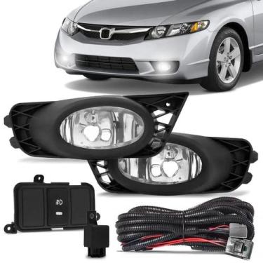 Imagem de Kit Farol Neblina Milha New Civic G8 2009 2010 2011 - Suits