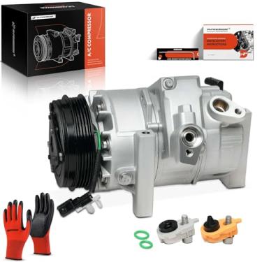 Imagem de A-Premium Compressor de ar condicionado AC com embreagem compatível com Ford Transit-150, Transit-250, Transit-350, Transit-350 HD, 2020 2021 2022 2023