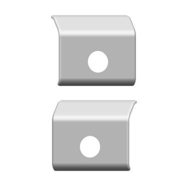 Imagem de Aplique c Furos Dobradiça Para Lama Para SC P 1998/2018 Inox - Venka