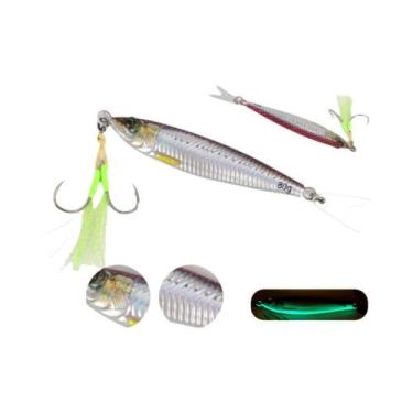 Imagem de Isca de Metal para Pesca - Gabarito 3D de Afundamento Rápido para Cost