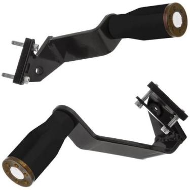 Imagem de Protetor Slider Modelo Cbr 500r Cromo Forte 2014 À 2018, PRETO, CBR500