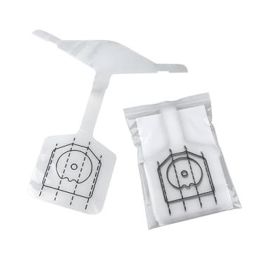 Imagem de 50 peças descartáveis CPR Face Shield bolsas infantis para pulmão, compatíveis com manequins infantis Prestan Professional e Ultralite, bolsas de pulmão de substituição ideais para manequins de