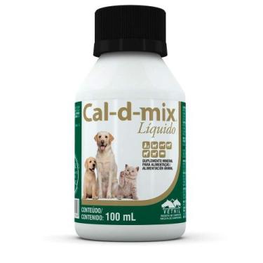 Imagem de Cal-d-mix 100 ml - Vetnil