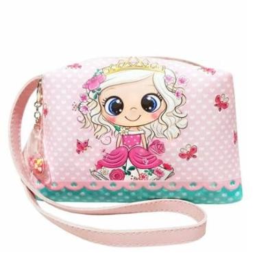 Imagem de Bolsa Infantil Menina Princesinha Com Borboletas Magicc Bolsas MI-075-Feminino
