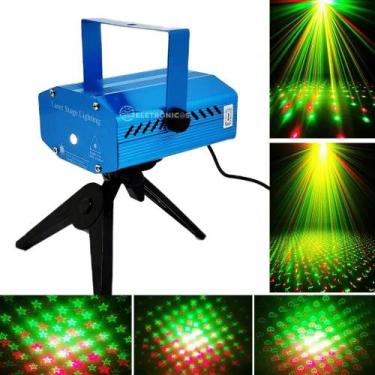 Imagem de Laser Projetor Holográfico ul Led Pisca Pingo 5V - Luatek Dp
