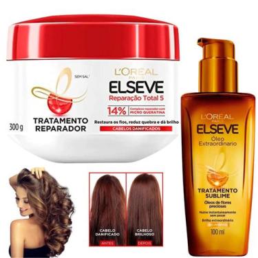 Imagem de Kit Elseve Óleo Extraordinário Cicatri Reparação Total 5 - L'oreal Par