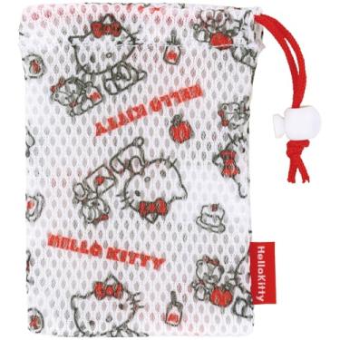 Imagem de Skater SON1 Rede de sabonete, sabonete, lavagem à mão, espuma, rede 3D, tipo cordão, limpeza de manchas, lavagem, Sanrio Hello Kitty Tiny Cham