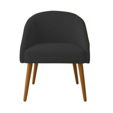 Imagem de Cadeira de Jantar Lua Moderna, Penteadeira, Salão, Recepção(Cinza Escuro)