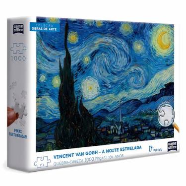 Imagem de Quebra Cabeça A Noite Estrelada 1000 Peças Vincent Van Gogh - Toyster