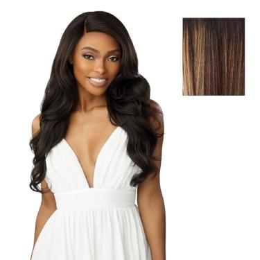 Imagem de Sensationnel Dashly Lace Front Wig - Unit 53 Hand Tied Laceparting Ear to Ear Synthetic (BALAYAGESUNKISSED)