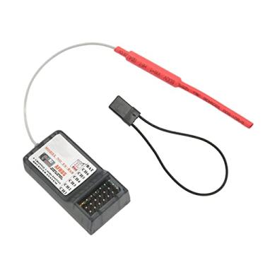 Imagem de Zhjvihx Receptor RC, Sensível Transparente Cinza 2.4 GHz 6CH Ultra Light para Helicóptero RC