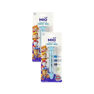 Imagem de Kit 2 Seringa para Lavagem Nasal Mió Patrulha Canina Cor Azul 10ml