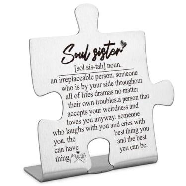 Imagem de Presente: FOKCBOCM Soul Sister, aniversário, obrigado, mulher, amiga