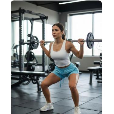 Imagem de Shorts Feminino Esportivo Saída de Praia Piscina em Tactel - Sevile, A