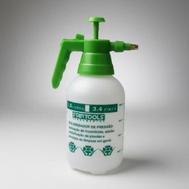 Imagem de Pulverizador Pressão - 1,5 L - Verde - Borrifador Manual Pulverizador 