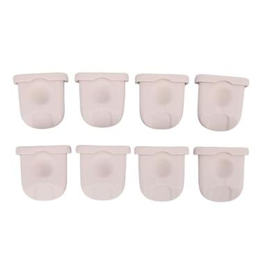 Imagem de Garosa Substituição de Membranas de Bomba Tira Leite, Acessórios de Diafragma de Silicone de 8 Pacotes para Bomba de Amamentação Vestível, Com Material Macio e Inodoro de Qualidade