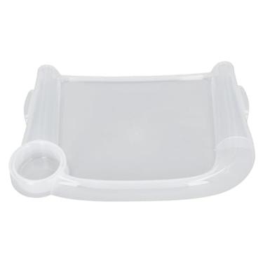 Imagem de Atyhao Bandeja de Jantar Portátil para Bebês, Transformar a Cadeira Alta Em área de Jantar Sem Deslizamento Bandeja de Alimentação Plástica de Rio Profundo Com Design Plano para Casa e
