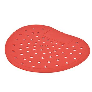 Imagem de Zhjvihx Tapetes de Mictório Anti-respingos e Anti-entupimento, Economizam Tempo, Desodorante de Tela de Mictório para Restaurantes, Banheiros (buraco grande vermelho)