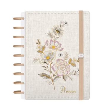 Imagem de Planner Iscool Disc Permanente Entrepontos Rosas 17x23cm
