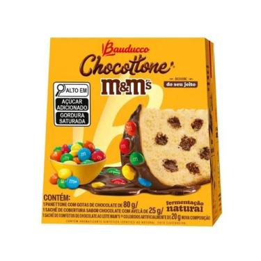 Imagem de Chocotone Mini Bauducco MM's 80g