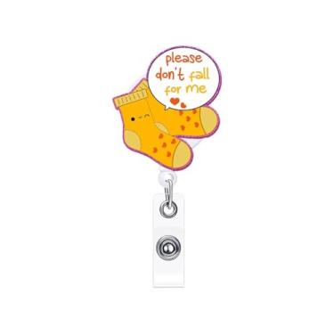 Imagem de Carretel de crachá de tartaruga marinha, clipe retrátil para crachá de identificação, carretéis engraçados de crachá de enfermeira, suportes de crachá de nome de enfermagem, cordões para crachás de