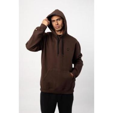 Imagem de Moletom Masculino Mcd Canguru Fechado Esp 3602 Cor:;Tamanho:G-Masculino