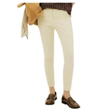 Imagem de Calça Social Feminina Hering Slim Bege - K0VUYX8SI-Feminino