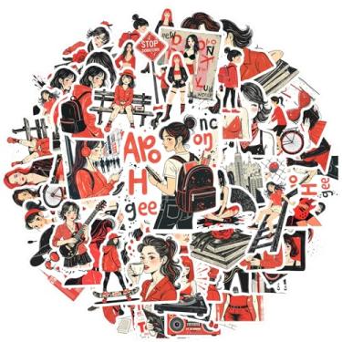 Imagem de 70 peças estilo de vida urbano, moda, música, papelaria, adesivos, adesivos de grafite, adesivos dinâmicos, brinquedo para guitarra, faça você mesmo, bicicleta, skate, laptop, bagagem, decoração