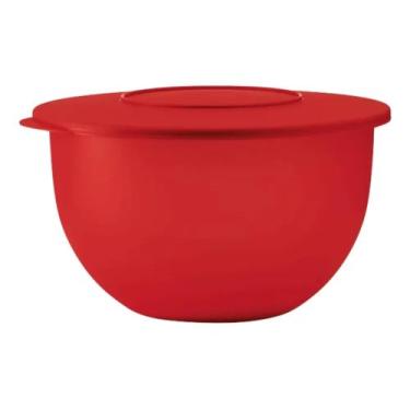 Imagem de Tupperware Tigela Murano 4,3 Litros Pote Armazenar E Servir, Vermelho