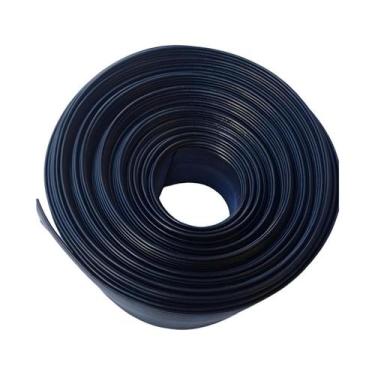 Imagem de Limitador Separador De Grama Preto Fechamento 25 Mts x 10c - Wlplast