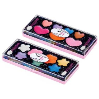 Imagem de Estojo de Maquiagem Infantil Sortida My Style Beauty Paleta Charmosa +