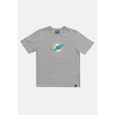 Imagem de Camiseta NFL Juvenil Miami Dolphins Logo Masculino-Masculino