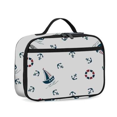 Imagem de rickyh style Lancheira com forro acolchoado, lancheira espaçosa e isolada, durável, térmica, lancheira com alça para homens, mulheres, meninos, meninas, adultos, escola, esportes, praia, piquenique