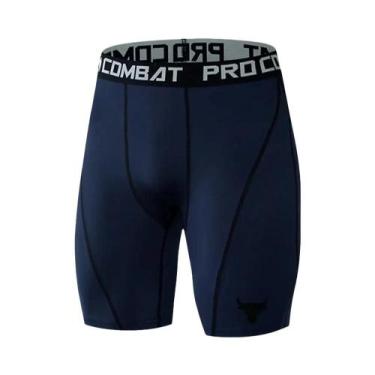 Imagem de Shorts Masculinos Respiráveis Dry Fit Para Corrida, Treino De Academia