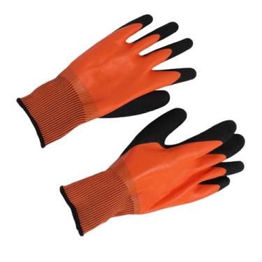Imagem de Cryfokt Luvas de Borracha Isoladas para Eletricista Antiderrapantes Luvas de Trabalho Elétrico de Alta Tensão para Segurança e Confiabilidade, Adequadas para Tarefas Domésticas e Profissionais