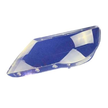 Imagem de Carro automático Compatível com vw tiguan 2009-2012 farol dianteiro de vidro abajur transparente lâmpada escudo lente capa(Left)