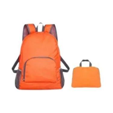 Imagem de Mochila De Viagem Unissex Leve E Dobrável, Bolsa De Ombro Portátil Par