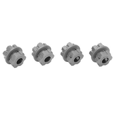 Imagem de aqxreight 4 PCS Roda RC Hex Hub Liga de Alumínio 17mm RC Hub Porca Roda Drive Hex Adaptador Com Pinos para Car Upgrade Parts Mecânica Vermelha Permitindo Garantir o Externo (#4)