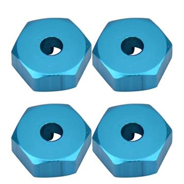 Imagem de Generic Adaptador de Cubo Hexagonal de Roda, Peças de Atualização de Metal Forte para Carro RC, Melhora o Desempenho para Carro Modelo WLtoys, Usinado CNC, para Entusiastas de RC