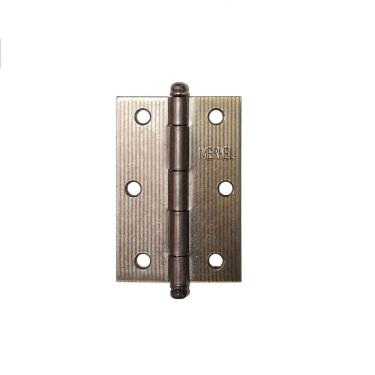 Imagem de Dobradica Porta Madeira Até 29 Kg Aco Ouro Velho Envelhecido