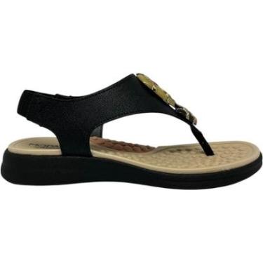 Imagem de Sandália Dedo Feminina Casual Dia a Dia Passeio Trabalho Anatômica Ultra Conforto Modare 7174.123-Feminino