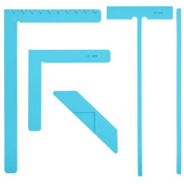 Imagem de QWORK Conjunto de ferramentas de encadernação 5 peças – Kit de recortes e fichário de precisão para diários e álbuns de fotos