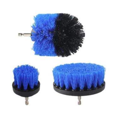 Imagem de Conjunto De Escovas Elétricas Multifuncionais Para Limpeza De Pneus E 