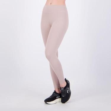 Imagem de Calça Legging Fila Flat Life II Feminina Bege, P