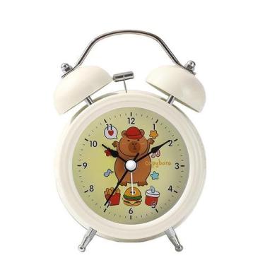 Imagem de Despertador Cartoon Bear Design Twin Bell para crianças - yiweisai