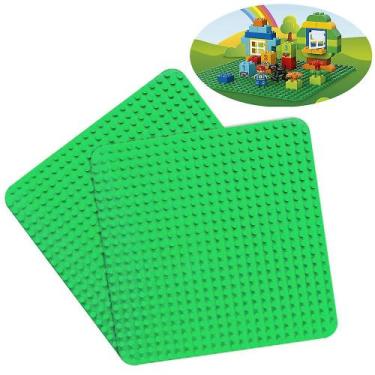 Imagem de Placa de base compatível com Lego Duplo Large Lvhero 2 - Verde - Gloom
