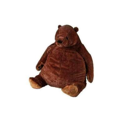 Imagem de Ursinho de pelúcia de simulação gigante de bicho de pelúcia 60 cm marr