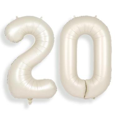 Imagem de Balões Foil Helium Number Festa de 20º Aniversário da SUWEN