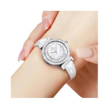 Imagem de Relógio De Quartzo À Prova d'Água Para Mulheres Com Mostrador Luminoso