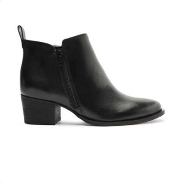Imagem de Bota Arezzo Cano Curto Salto Baixo Feminina-Feminino